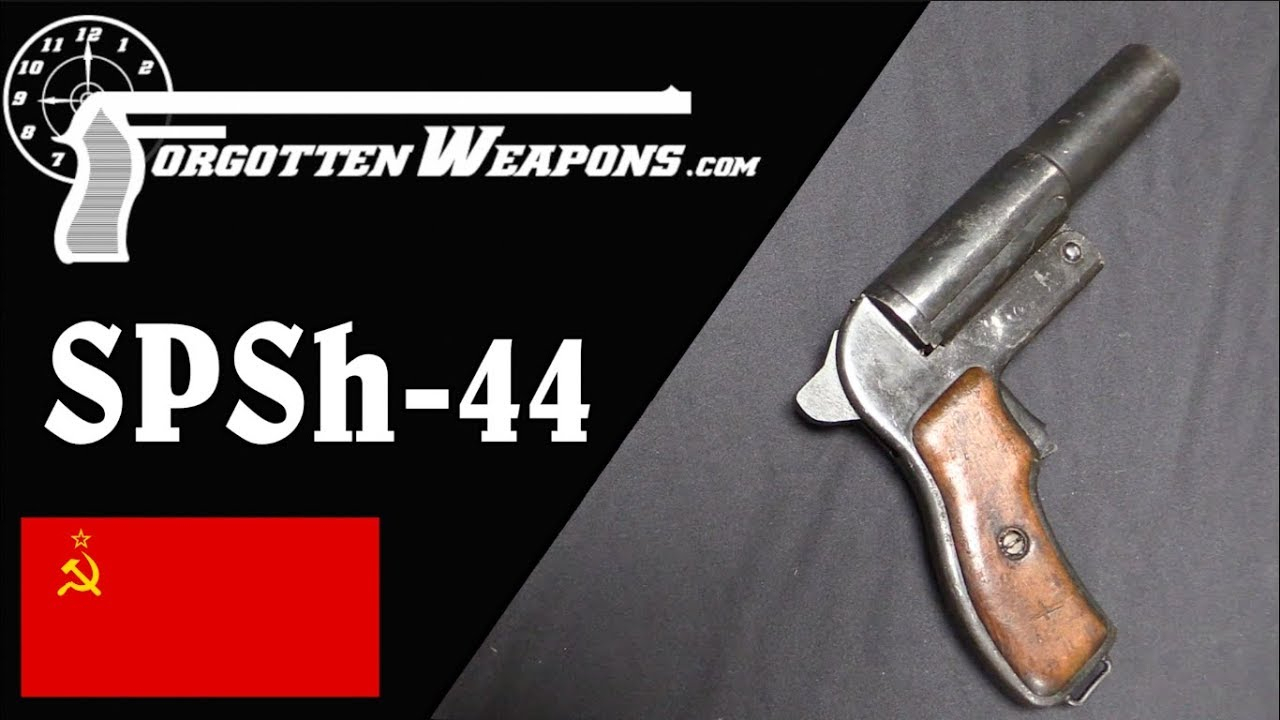 【被遗忘的武器/双语】SPSh-44--什帕金的信号手枪